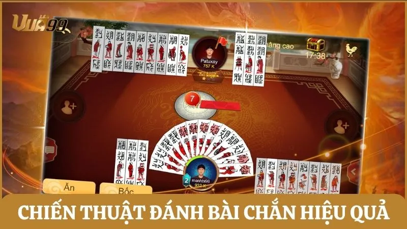 Chiến thuật giúp tân binh đánh Bài Chắn hiệu quả hơn