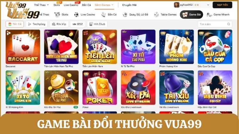 Game bài đổi thưởng luôn thu hút đông đảo người chơi nhờ tính hấp dẫn