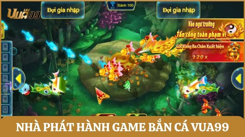 Game bắn cá đổi thưởng tại Vua99 được cung cấp bởi các nhà phát hành nổi tiếng nhất