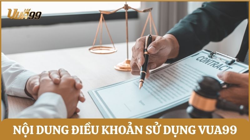 Quy định cụ thể trong điều khoản và điều kiện sử dụng tại Vua99